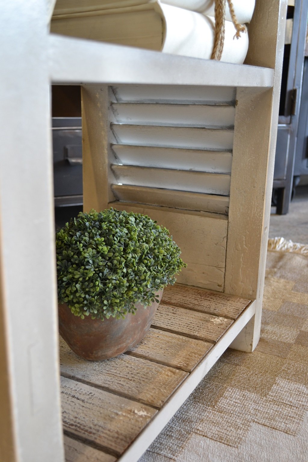 Mueble entrada consola madera maciza - Imagen 3