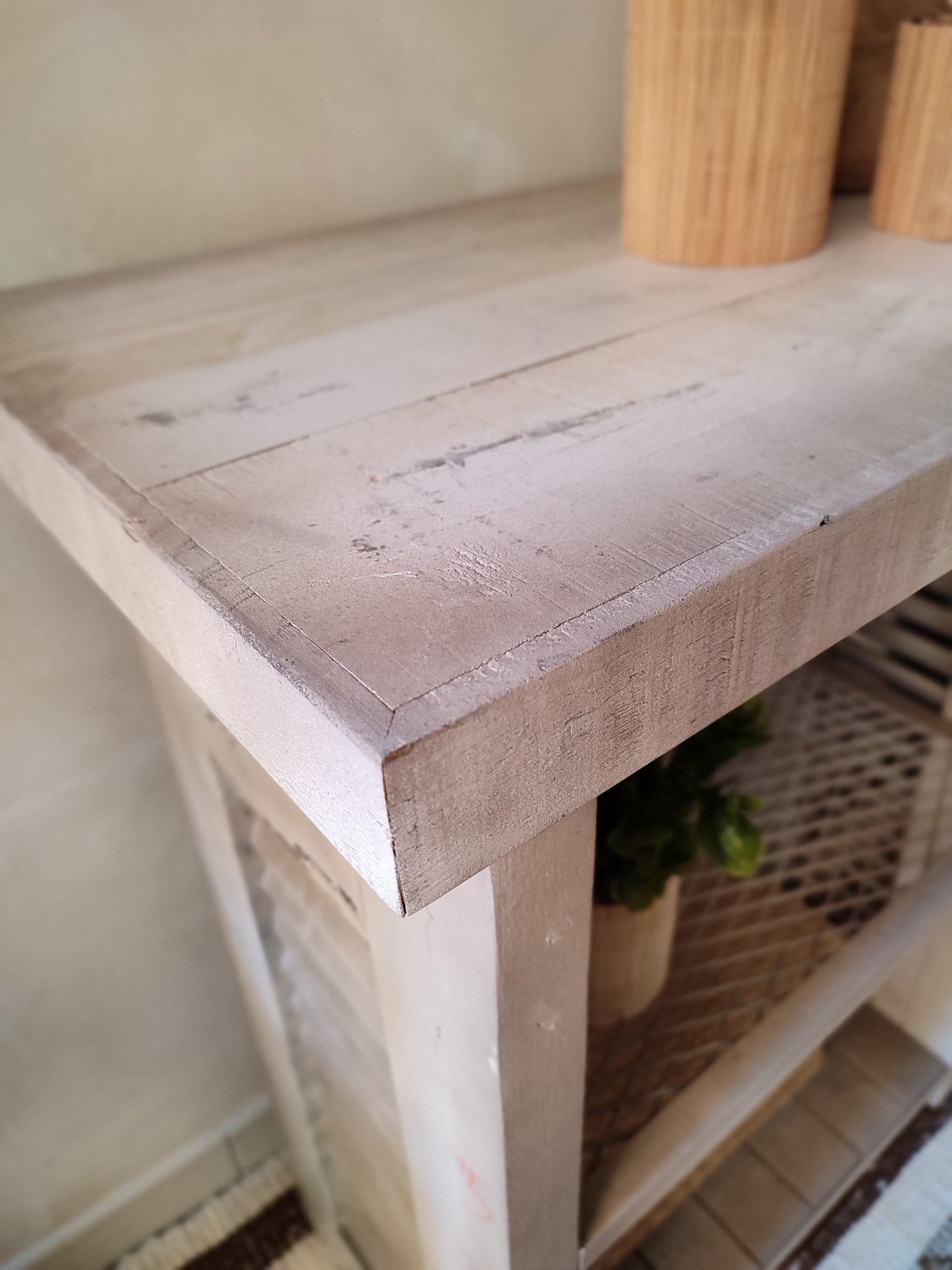 Mueble entrada consola madera maciza - Imagen 5