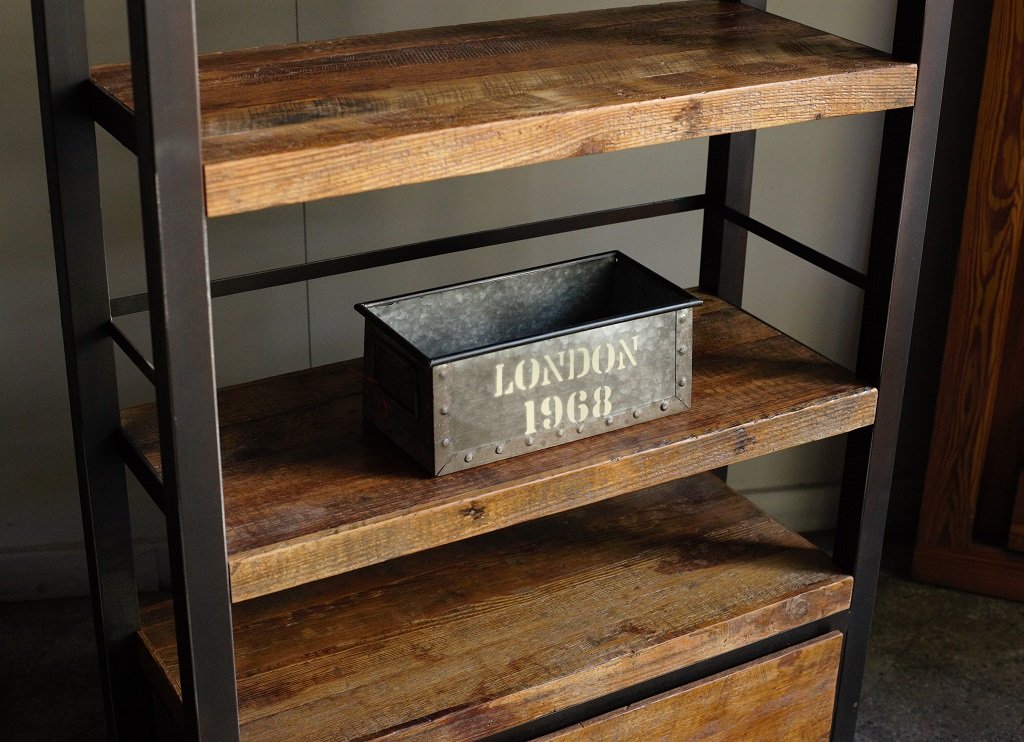 Estantería en madera y metal Brisa - Imagen 2