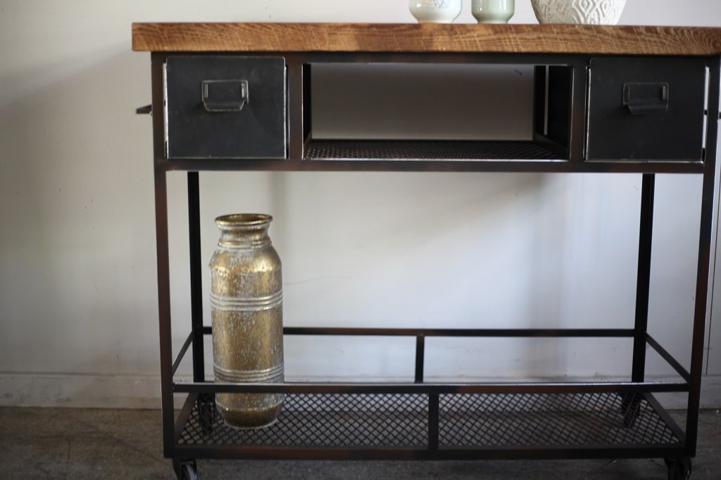 Mesa rustica auxiliar - Imagen 2