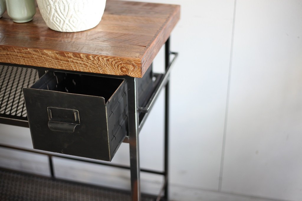 Mesa rustica auxiliar - Imagen 3