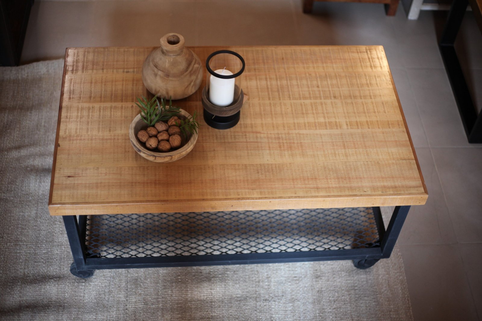 Mesa de centro de madera maciza - Imagen 5