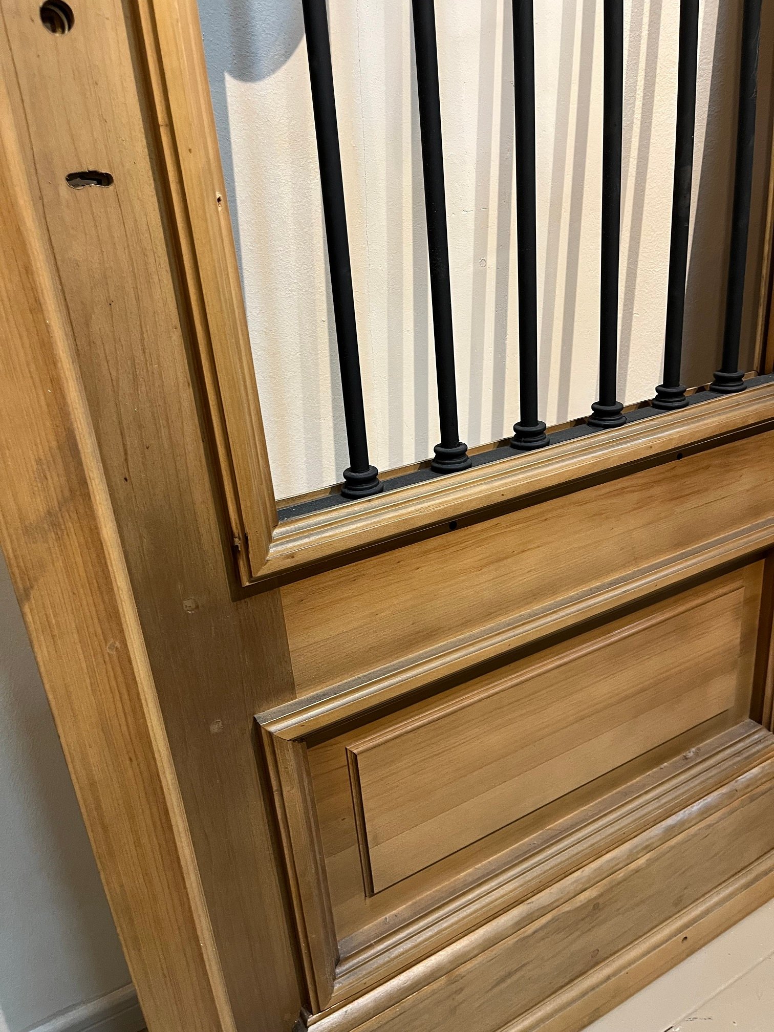 Puerta antigua de madera modelo Chacra - Imagen 2