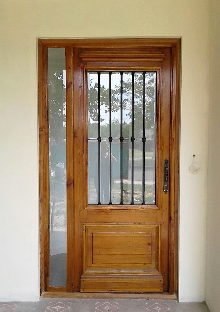 Puerta antigua de madera modelo Chacra - Imagen 3